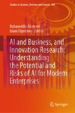[PDF]AI and Business, and Innovation Research: Understanding the Potential and Risks of AI for ...