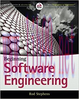 (PDF)Beginning Software Engineering