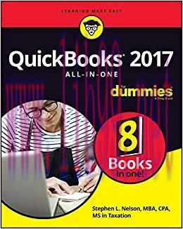 QuickBooks 2017 All-In-One For Dummies (For Dummies (Computer/Tech)) 1st Edition