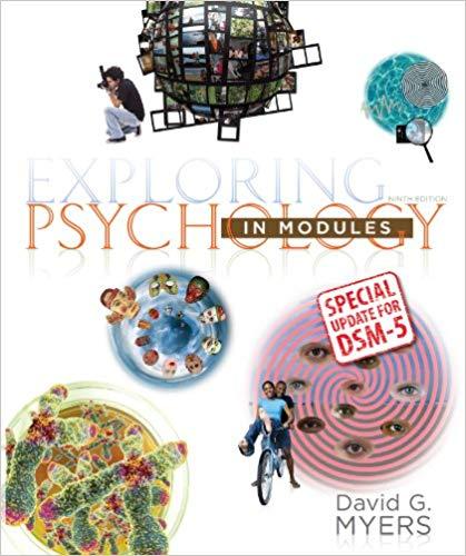 Exploring Psychology in Modules (David G. Myers)