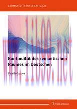 [PDF]Kontinuit&auml;t des semantischen Raumes im Deutschen