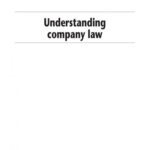 Understanding Company Law