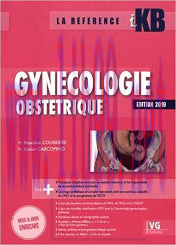 [AME]iKB Gyn&eacute;cologie obst&eacute;trique 2019 3Ed (French Edition) (True PDF)