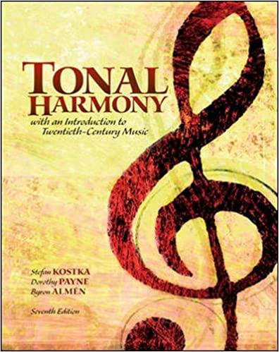 (PDF)Tonal Harmony