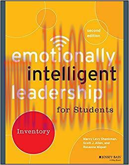 Emotionally Intelligent Leadership for Students: Inventory 2nd Edition,