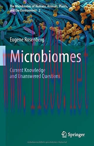 [AME]Microbiomes: Current Knowledge and Unanswered Questions (The Microbiomes of Humans, Animal...