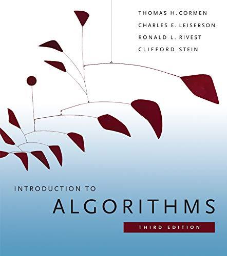 (PDF)Introduction to Algorithms, third edition
