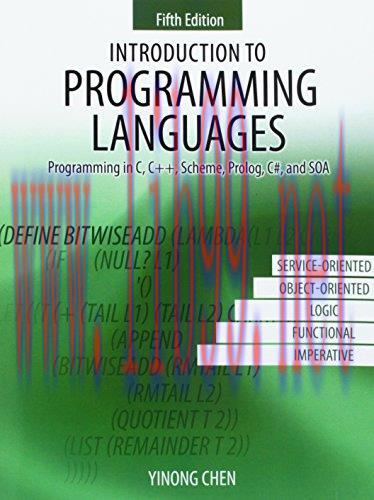 [FOX-Ebook]Introduction to Programming Languages, 5th Edition