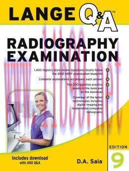 [AME]Lange Q&A Radiography Examination, Ninth Edition (EPUB)