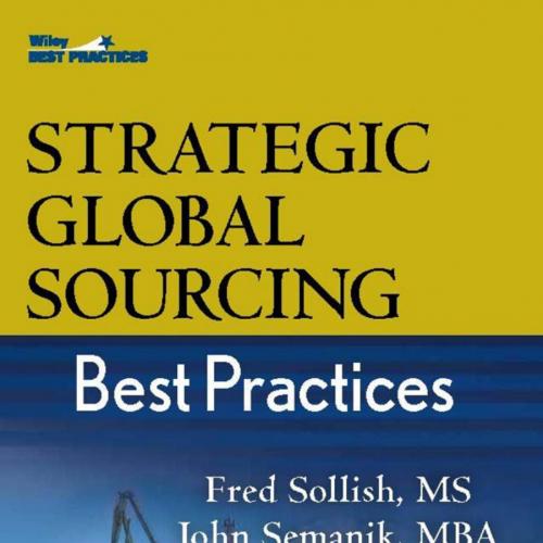 Strategic Global Sourcing Best Practices