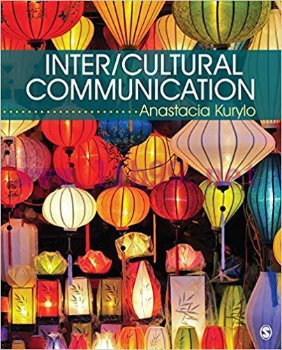 Inter/Cultural Communication: Representation and Construction of Culture 1st Edition,