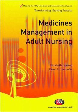 [AME]Medicines Management in Adult Nursing