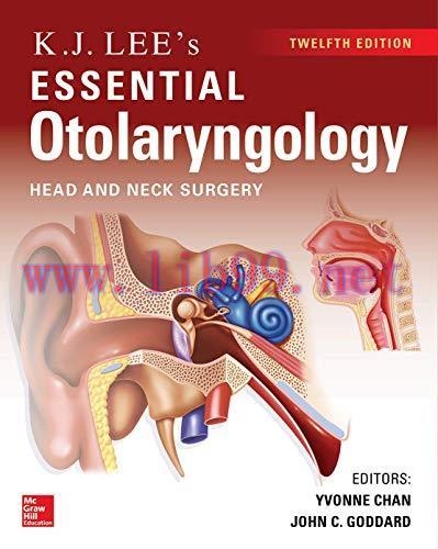 [AME]KJ Lee&rsquo;s Essential Otolaryngology, 12th edition (Original PDF)