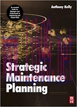 (PDF)Strategic Maintenance Planning 1st Edition