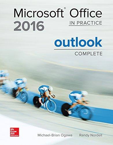 (PDF)Microsoft Office Outlook 2016 Complete In Practice