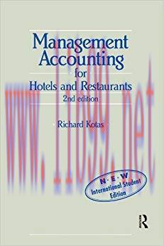 (PDF)Management Accounting for Hotels and Restaurants 1st Edition