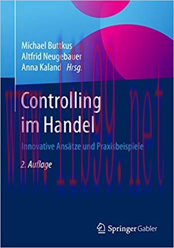 (PDF)Controlling im Handel: Innovative Ans&auml;tze und Praxisbeispiele (German Edition) 2nd Edition