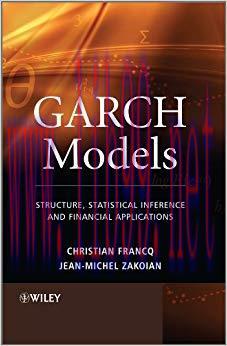 (PDF)GARCH Models: Structure, Statistical Inference and Financial Applications 1st Edition