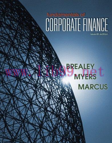 [FOX-Ebook]Fundamentals of Corporate Finance, 7th Edition