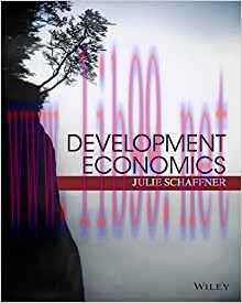 [PDF]Development Economics - Theory, Empirical Research, and Policy Analysis [Julie Schaffner]