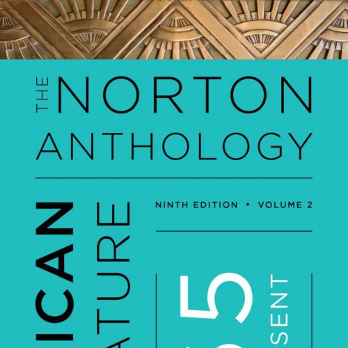Norton Anthology of American Literature 9th Edition V2, The - Michael A. Elliott, Sandra M. Gus...