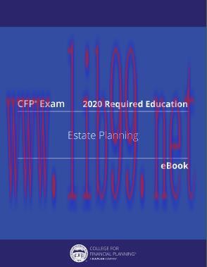 [PDF]CFP Exam 516 Estate Planning 2020