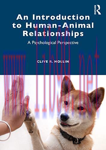 [AME]An Introduction to Human&ndash;Animal Relationships: A Psychological Perspective (Original PDF)