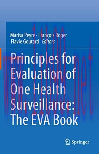 [AME]Principles for Evaluation of One Health Surveillance: The EVA Book (Original PDF)