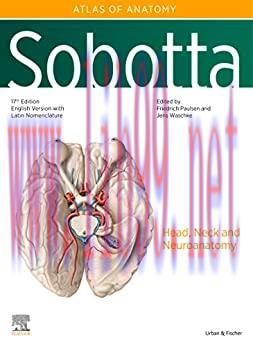 [AME]Sobotta Atlas of Anatomy, Vol. 3, 17th ed., English/Latin: Head, Neck and Neuroanatomy (Or...