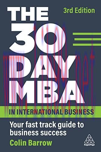 [FOX-Ebook]The 30 Day MBA in International Business: Your Fast Track Guide to Business Success,...