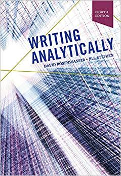(PDF)Writing Analytically 8th Edition