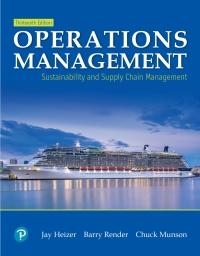 Operations Management Sustainability and Supply Chain Management 13th Edition [Jay Heizer]