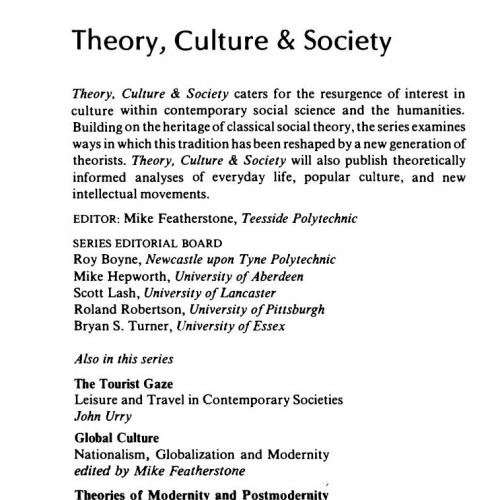 Reproduction in Education, Society and Culture