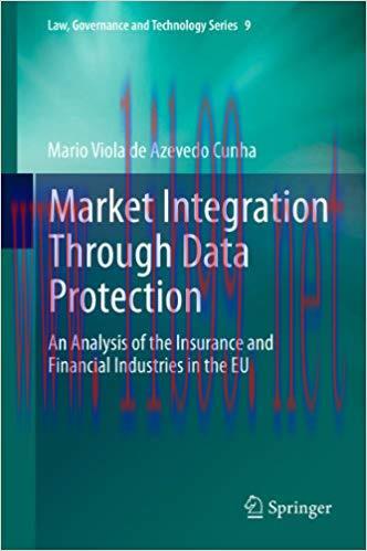 (PDF)Market Integration Through Data Protection: An Analysis of the Insurance and Financial Ind...