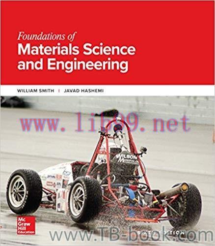 Foundations of Materials Science and Engineering 6th Edition by William Smith 答案