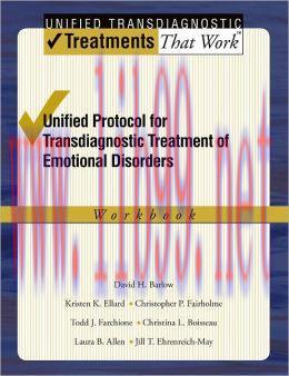 [AME]Unified Protocol for Transdiagnostic Treatment of Emotional Disorders: Workbook