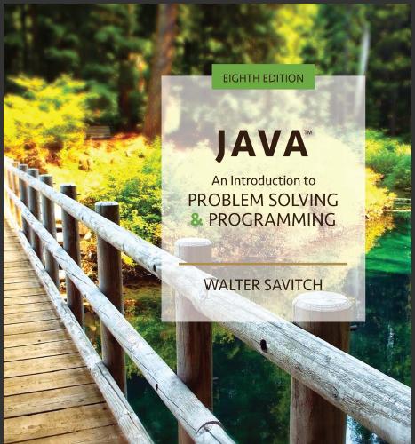 (IM) Java An Introduction to Problem Solving and Programming .zip
