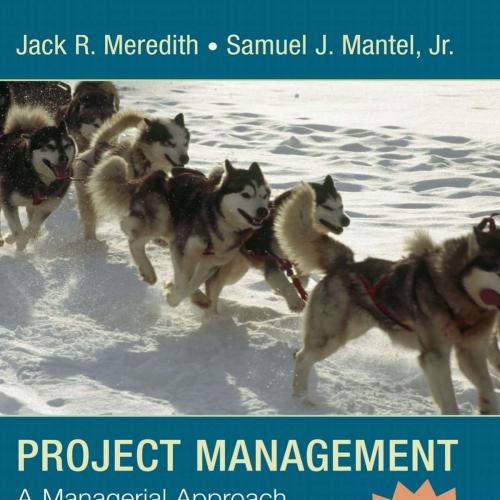 Project Management A Managerial Approach,7th Edition