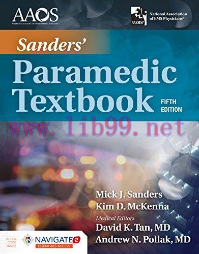[AME]Sanders&rsquo; Paramedic Textbook, 5th Edition