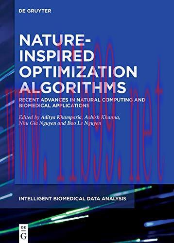[FOX-Ebook]Nature Inspired Optimization Algorithms: Recent Advances in Natural Computing and Bi...