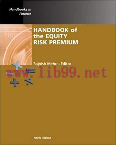 (PDF)Handbook of the Equity Risk Premium (ISSN) 1st Edition