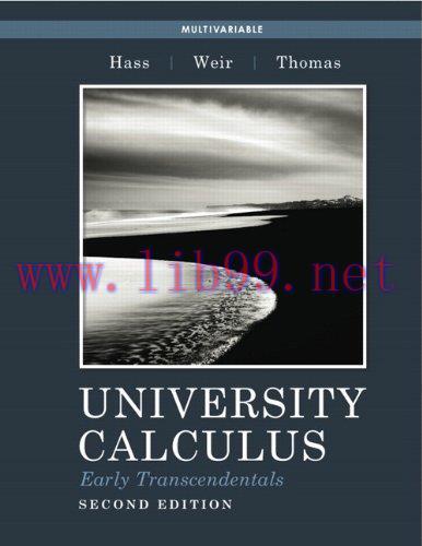 [FOX-Ebook]University Calculus, Early Transcendentals, Multivariable, 2nd Edition