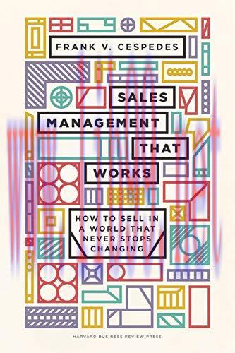 [FOX-Ebook]Sales Management That Works: How to Sell in a World that Never Stops Changing