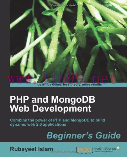 [FOX-Ebook]PHP and MongoDB Web Development Beginner's Guide