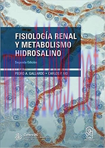 [AME]Fisiolog&iacute;a renal y metabolismo hidrosalino: Segunda edici&oacute;n (Spanish Edition) (Original PD...