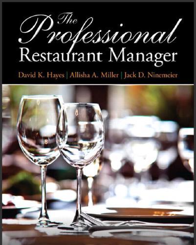 (IM)Professional Restaurant Manager - David K. Hayes, Allisha A. Mill.zip