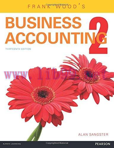 [FOX-Ebook]Frank Wood's Business Accounting 2, 13th Edition