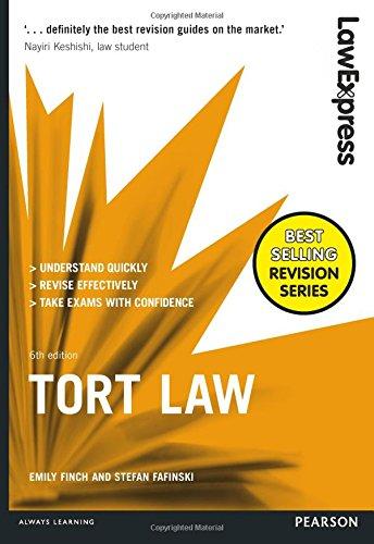 Law Express Tort Law 6th Edition