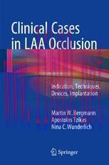 [PDF]Clinical Cases in LAA Occlusion: Indication, Techniques, Devices, Implantation