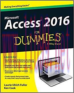 Access 2016 For Dummies 1st Edition,